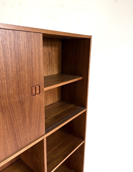 Vintage Danish Teak LP Cabinet '60s – High Boards, Wood (photo 7 of 10)