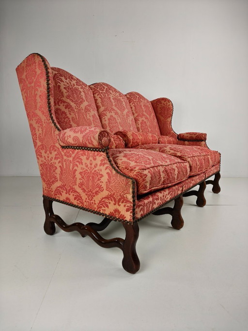 Divano in arazzo Os de Mouton – casa di campagna francese del XVIII secolo