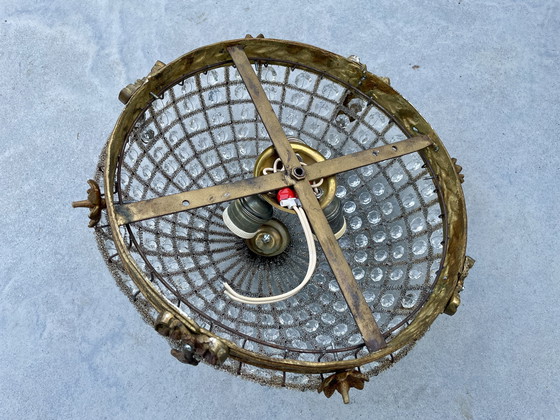 Image 1 of Plafonnier en cristal de style Louis XVI