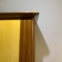 Mid century vintage klerenkast  