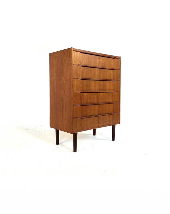 Image 1 of Commode vintage XL danoise en teck, années 60