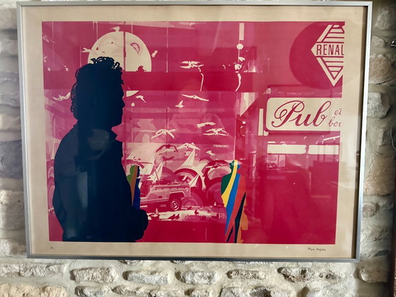 Image 1 of GERARD FROMANGER / SERIGRAPHIE ORIGINALE 1972