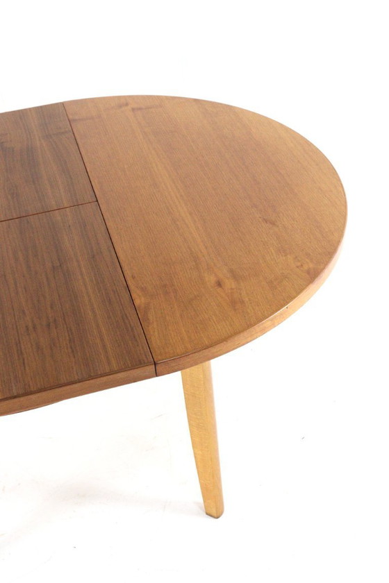 Image 1 of Round extendable dining table 'Rudolstadt' vintage