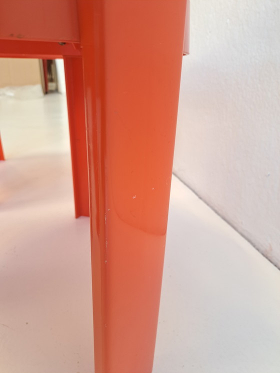 Image 1 of Round orange side tables Kastilia