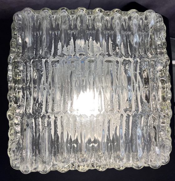 Image 1 of Wandleuchte Deckenleuchte Brutalismus Glas 60S