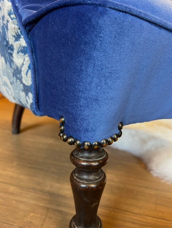 Image 1 of Volledig gerestaureerde paddenstoel fauteuil