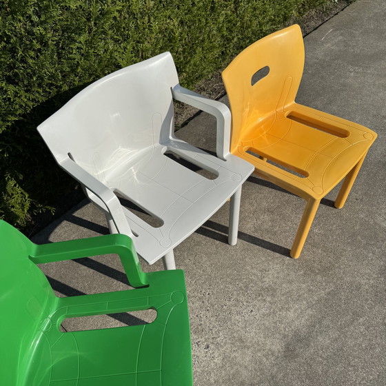 Image 1 of 3x Kartell 4870 stoelen