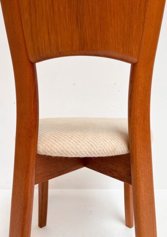 Image 1 of Set di 4 sedie di design danese di Gramrode degli anni '70