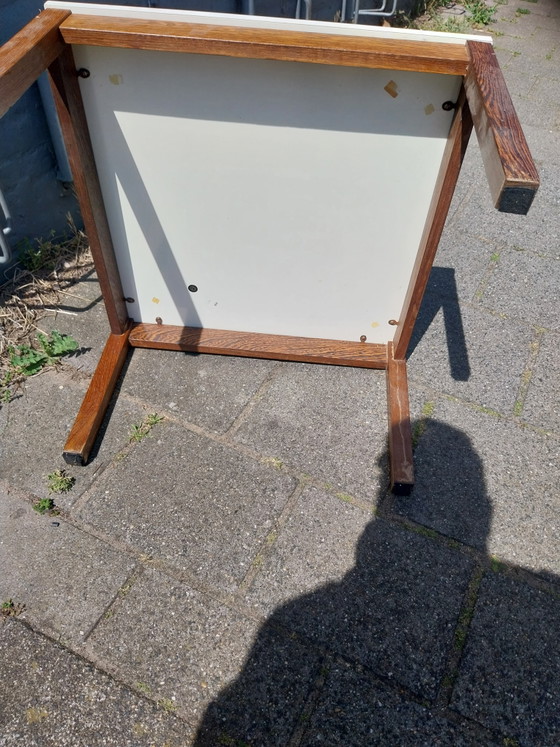 Image 1 of 1x 't spectrum martin visser 1960's wenge salontafel 60 x 60 x 36cm 