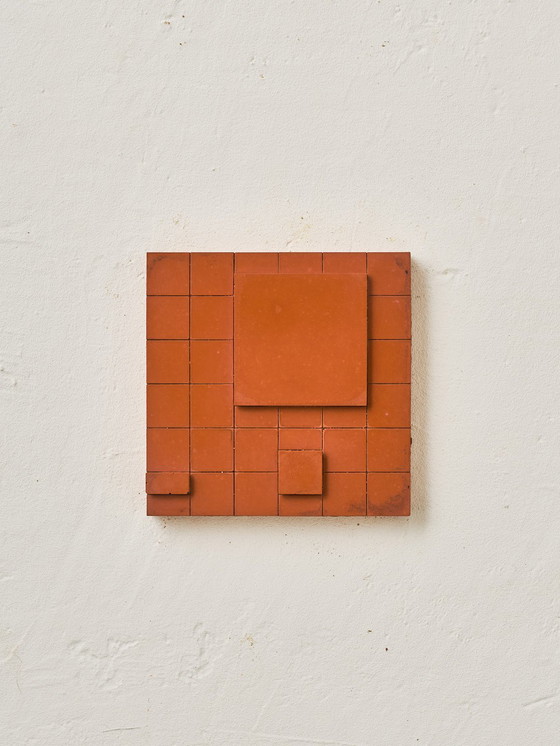 Image 1 of Set of 3 brutalist wall objects