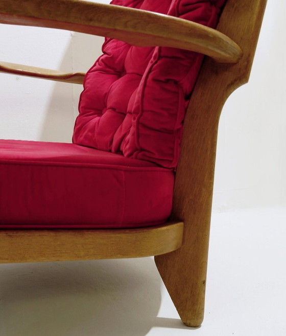 Image 1 of Fauteuil « Grand Repos » de Guillerme & Chambron pour Votre Maison - Années 1960