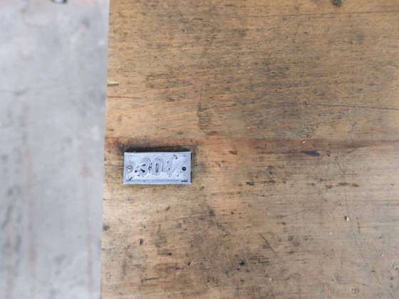 Image 1 of Cassettiera da caffè industriale vintage Werbank