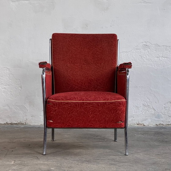 Image 1 of Paire de fauteuils de József Peresztegi, années 1960 – Design moderniste hongrois