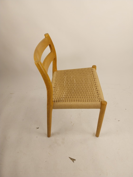 Image 1 of 1 set van 4 Niels Otto Möller stoelen model 84 1960's