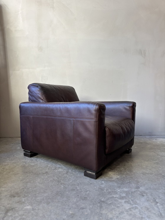 Image 1 of Natuzzi Ledersessel – Italienisches Design und hoher Komfort