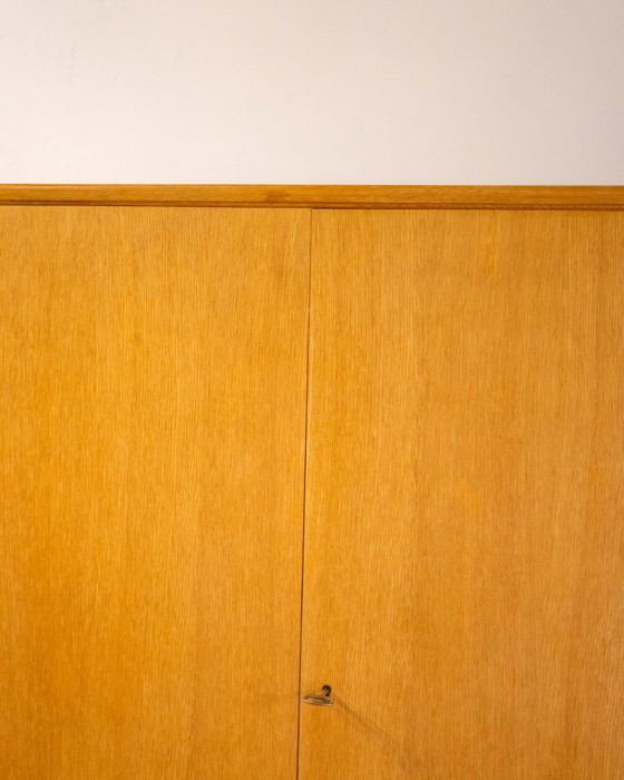 Image 1 of Oak cupboard by Marian Grabińsky for IKEA Möbel, Sweden, 1960's