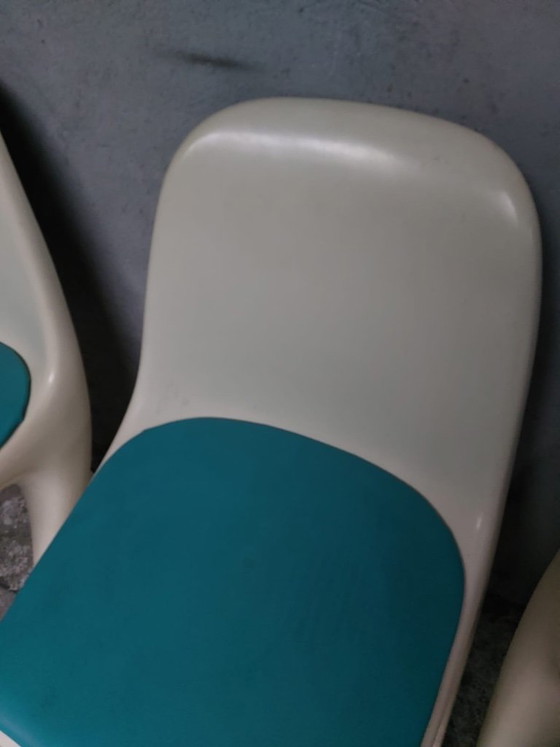 4 chaises Casalino vintage de style Space Age, conçues par Alexander Begge pour Casala. (photo 19 of 33)