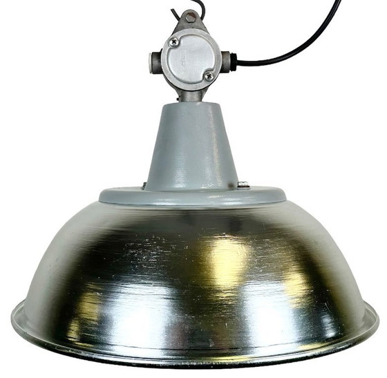 Image 1 of Lampada a sospensione industriale in alluminio italiana di Fael Luce, anni '70
