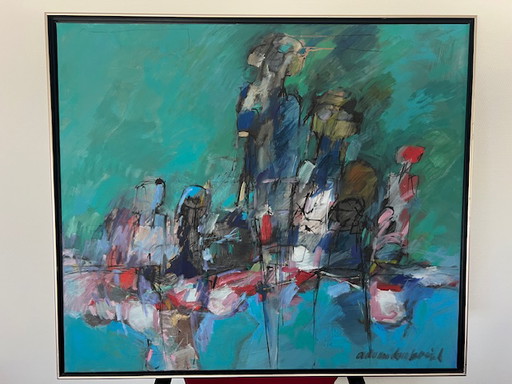 paintings by Ad van den Brink