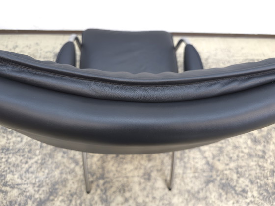Image 1 of De Sede ds 270 sillón negro sillón de diseño sillón de cuero sillón función