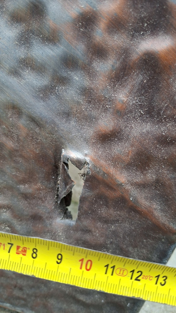 Image 1 of Brutalist brutalusm ornament deur vintage