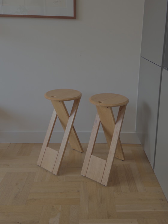 Image 1 of Tabouret Suzy d'Adrian Reed pour Princes Design Works (x2 haut !)