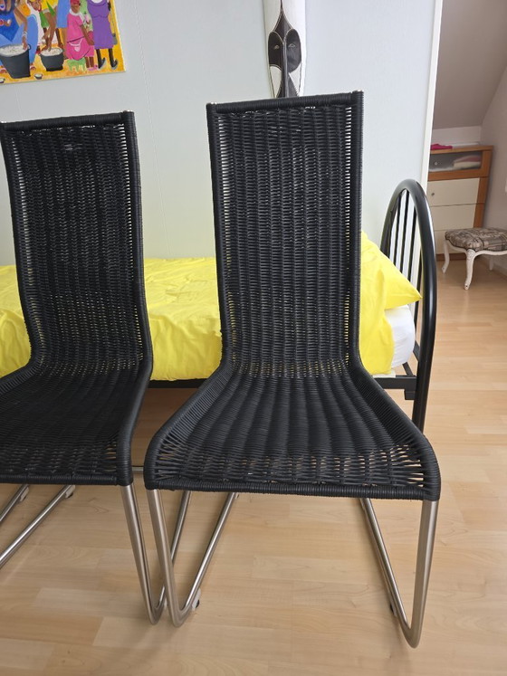 Image 1 of 4 tecte eetkamerstoelen