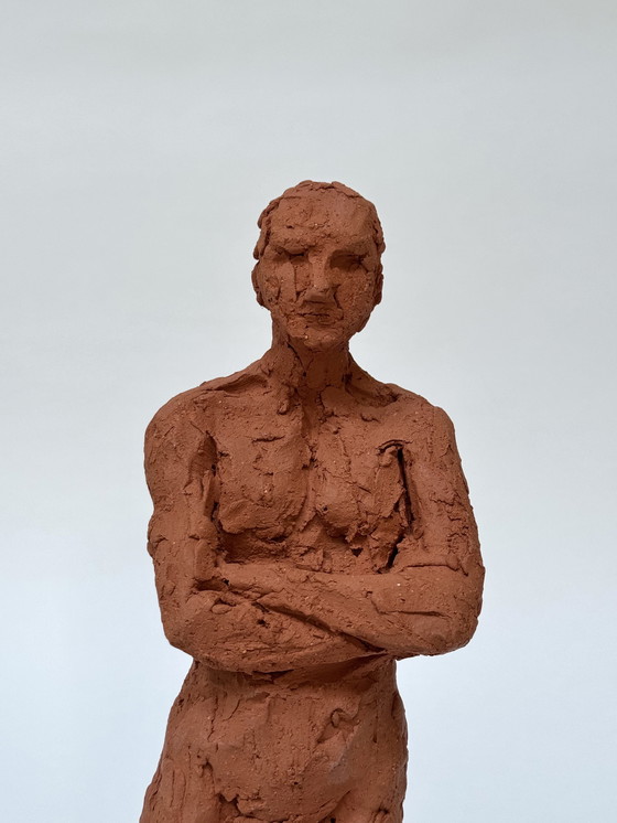 Image 1 of Terracotta Sculpture of a Man - Yolande Ide (1930)