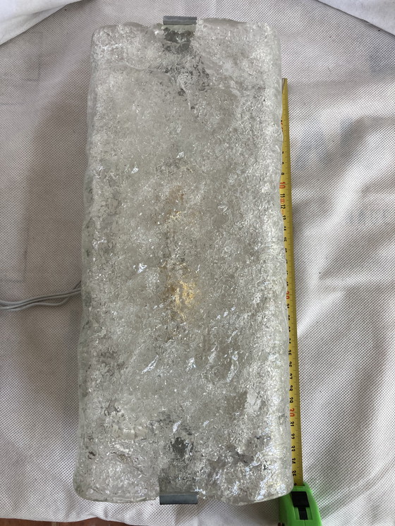 Image 1 of Grande applique vintage in vetro di Murano, opera italiana