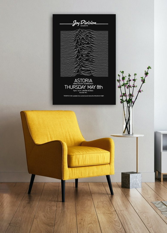 Image 1 of Joy Division concert poster at the Astoria - 70 × 100 cm