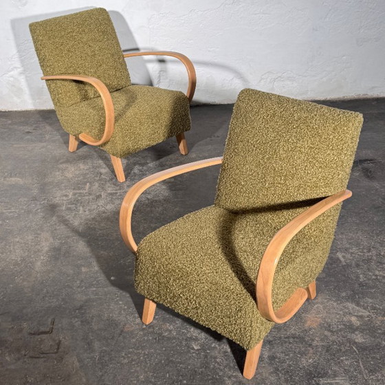 Een paar Jindrich Halabala Type C fauteuils, volledig gerestaureerd, jaren 1930. – Jindřich Halabala (photo 14 of 17)