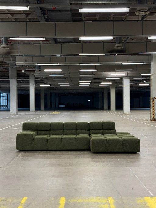B&B Italia Tufty Zeitbank | Grün – hoekbanken, Textile