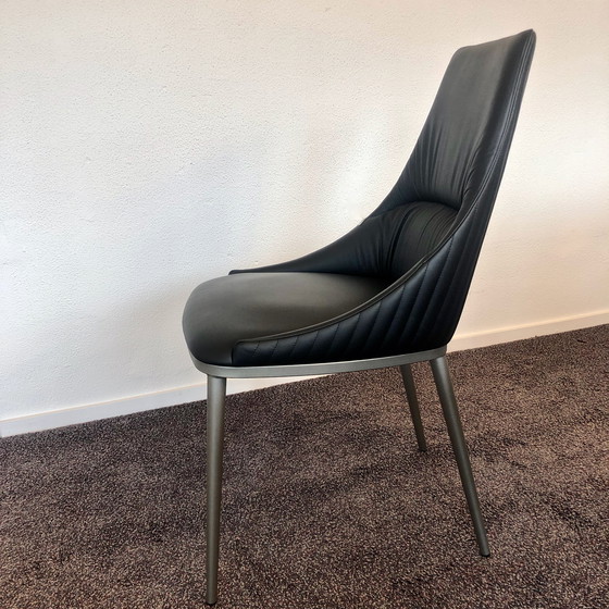 Image 1 of Chaise de salle à manger Eforma Sofia Elite (lot de 4)