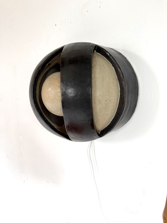 Lampada da parete vintage Vitalist in ceramica, anni '70 – Applique (photo 6 of 15)