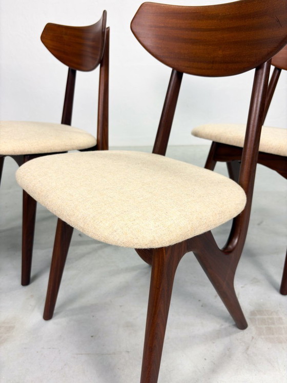 Image 1 of Set di sedie da pranzo in stile metà secolo di AwA