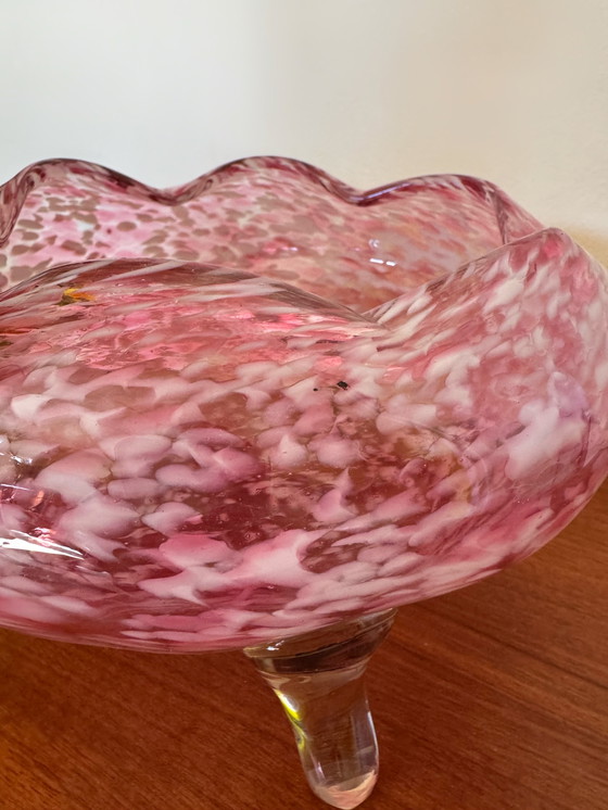 Image 1 of Antieke Clichy glazen beker