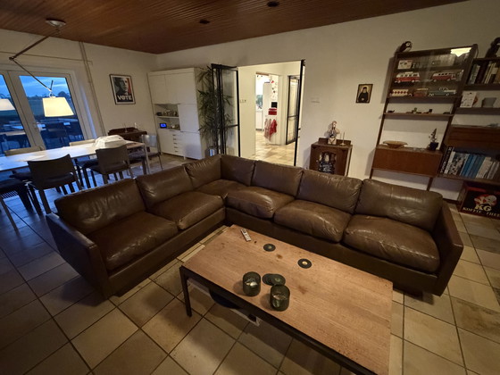 Image 1 of 70s Danish design leen corner sofa by Georg Thams