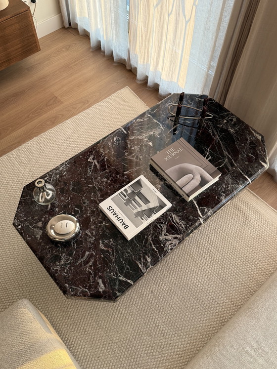 Vintage Marmeren Salontafel – Marble (photo 3 of 12)