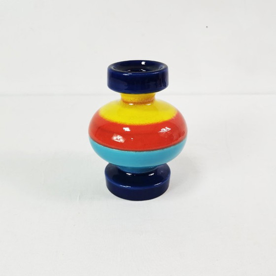 Bauhaus Ceramic Vase, Zeller Keramik, Designed by G. Schmider, Germany, 1950s. (photo 11 of 11)