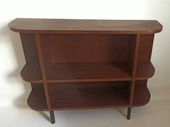 Libreria Art Déco Larghezza 100 cm – Librerie, Metallo, Legno (photo 7 of 12)
