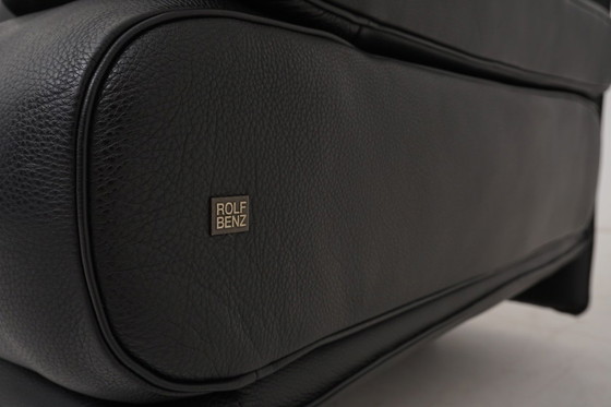 Image 1 of Rolf Benz 6500 Tweezitsbank van leer