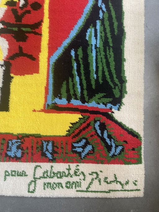 Picasso: Portrait De Femme Au Chapeau À Pompon Et Au Corsage Imprimé
