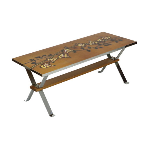 Table basse vintage en céramique