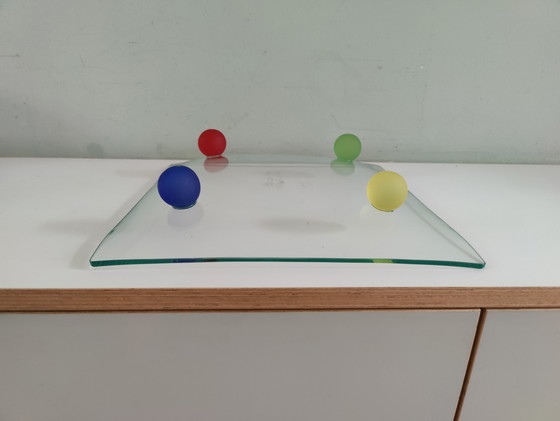 Image 1 of Glass fruit bowl by Montana Design, 1980s