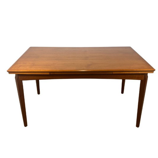 Ausziehbarer Teak-Esstisch von LB Kofod Larsen, MCM