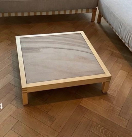 Tavolino da caffè in pietra naturale di design COR