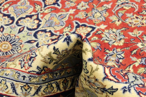 Image 1 of Original Perserteppich Keschan,Kashan Rot 365x 247 cm Top Zustand Klassik Alt