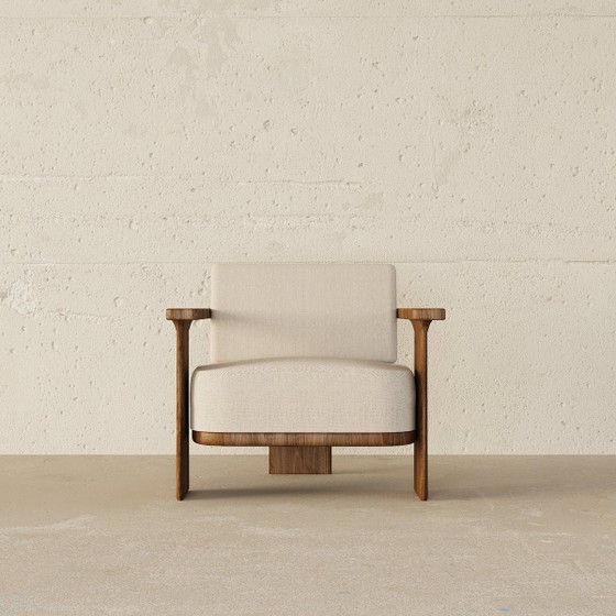 Lisbon Fauteuil – Textile, Wood (photo 3 of 5)