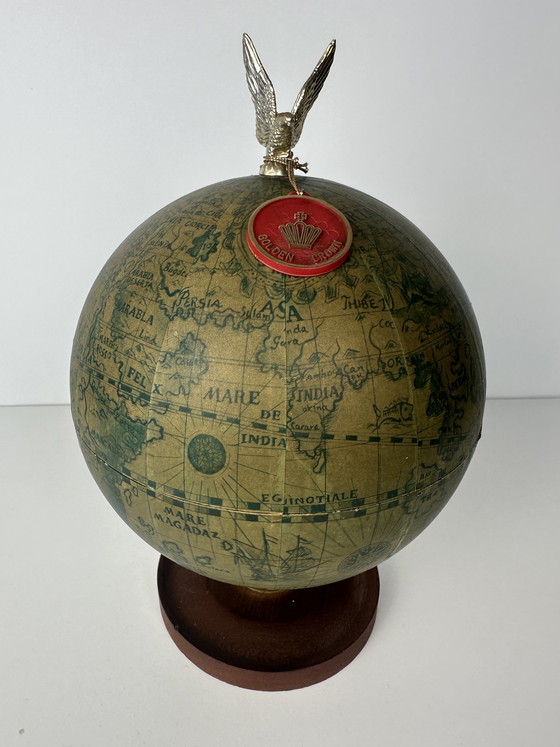 Image 1 of Vintage globe minibar