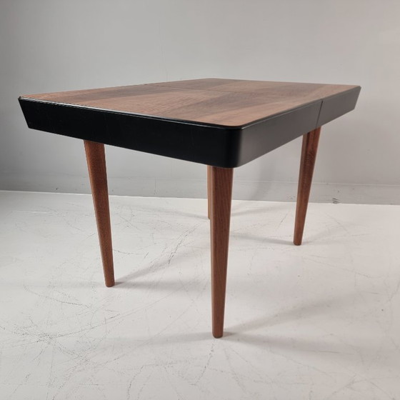 Image 1 of Art Deco Dining Table in Walnut, 1960s